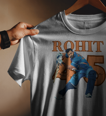 Rohit Sharma Signature T-Shirt – Hitman Edition